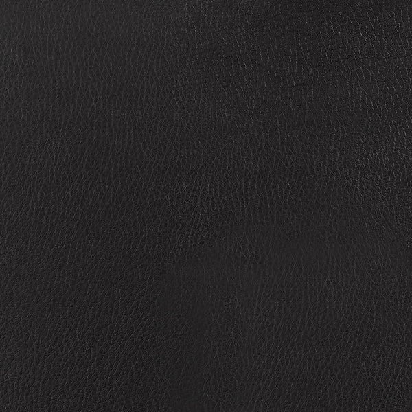 English Elm Black Adjustable Bar Stool Set of 2 - Chrome Base, Faux Leather Upholstery, 360° Swivel, Height Adjustable B062P153490