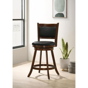 English Elm Chestnut Swivel Stool Set Of 2 – Stylish, Comfortable, And Versatile For Modern Or Classic Interiors B062P153512