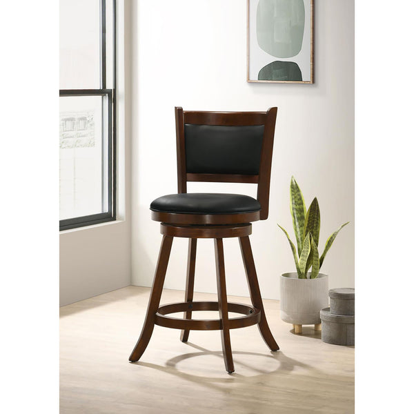 English Elm Chestnut Swivel Stool Set Of 2 – Stylish, Comfortable, And Versatile For Modern Or Classic Interiors B062P153512