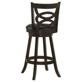 English Elm Cappuccino Swivel Bar Height Stool (Set Of 2)