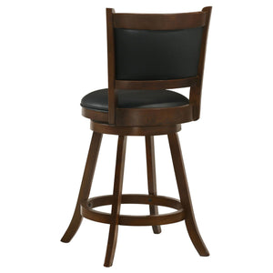 English Elm Chestnut Swivel Stool Set Of 2 – Stylish, Comfortable, And Versatile For Modern Or Classic Interiors B062P153512