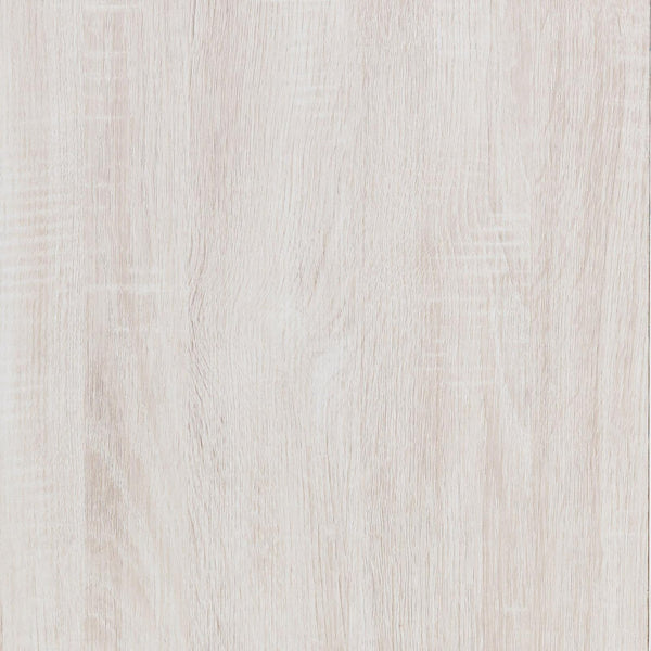 English Elm Coastal Rustic Slatted Queen Platform Bed with Farmhouse Headboard and Footboard in White Finish B062P153568