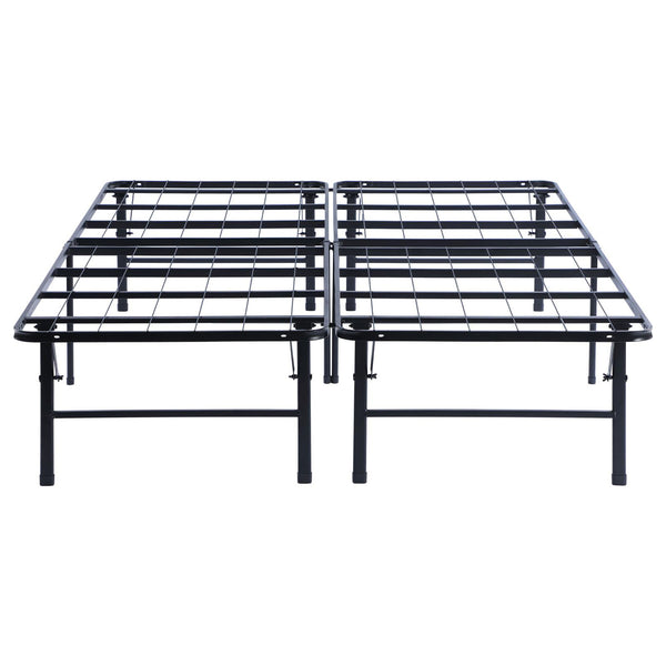English Elm Black Full Platform Bed with Heavy-Gauge Steel, 16" Height, 750 lb Lift Capacity & Under-Bed Storage B062P153531