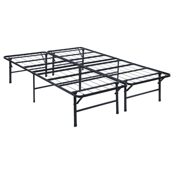 English Elm Black Full Platform Bed with Heavy-Gauge Steel, 16" Height, 750 lb Lift Capacity & Under-Bed Storage B062P153531