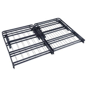 English Elm Black Queen Mattress Support Frame - Heavy-Duty Steel Construction For Stability & Under-Bed Storage B062P153547