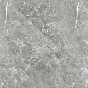 English Elm Grey Stetsonia C-Table with USB Port — Slim Gunmetal Industrial Accent Table for Small Spaces, 26" H B062P153601