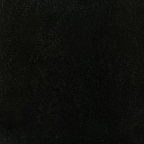 English Elm Cappuccino Modern Black Tufted Faux Leather Dining Bench with Cappuccino Base – Sleek 47" Accent Seat B062P153586