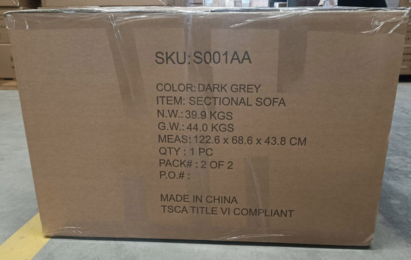 English Elm Upholstered Sectional Sofa With Storage Chaise - Stylish Convertible Couch For Modern Living Rooms W2336S00015-GIGA