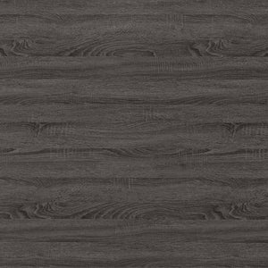 English Elm Weathered Grey 2-Drawer Writing Desk – Modern Minimalist Design With Stylish Chrome Base & Storage Solutions B062P153657-GIGA