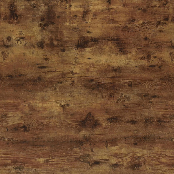 English Elm Antique Transitional 3-Drawer Writing Desk in Antique Nutmeg & Black with Bronze Handles, Sleek Metal Frame B062P153666