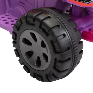 English Elm Kids Battery Powered Ride on Atv Quad with Led Fog Spray and Engine Sounds Rose Red W2181P154961