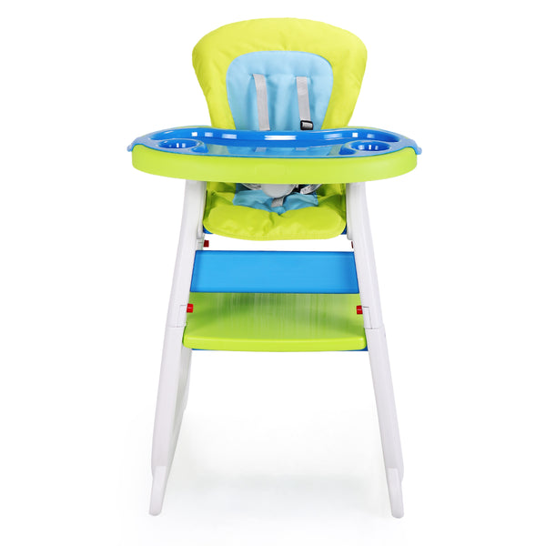 English Elm Multipurpose Adjustable Highchair For Babies & Toddlers - Safe, Washable, Colorful, And Versatile! Blue Polypropylene W2181p154926-giga