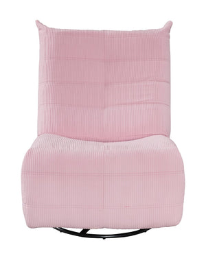 English Elm Georgena Blush Corduroy Swivel Glider Recliner Soft Nursery or Living Room Chair B061P159838
