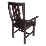 English Elm Vintage Java Slat Back Arm Chair (Set Of 2)