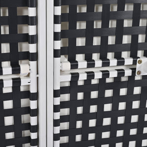 English Elm TOPMAX Modern Outdoor Daybed 2-in-1 Convertible Patio Chaise with Acacia Wood Side Tables, Washable Cushions, Sturdy Iron Frame Beige SP100013AAA