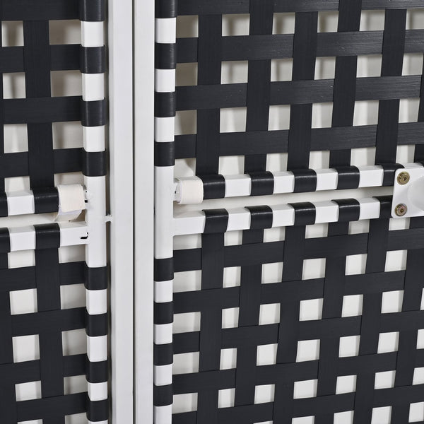 English Elm TOPMAX Modern Outdoor Daybed 2-in-1 Convertible Patio Chaise with Acacia Wood Side Tables, Washable Cushions, Sturdy Iron Frame Beige SP100013AAA