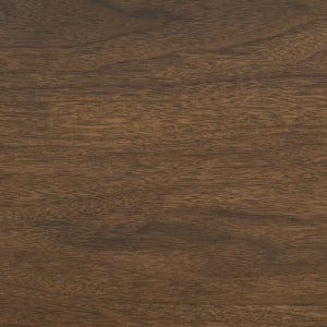 English Elm Latte Padded Side Chairs (Set of 2) — Medium Walnut Frame, High Back Comfort, Latte Twill Fabric Upholstery and Curved Legs for Dining Elegance B062P153697