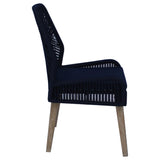 English Elm Dark Navy Back Side Chair (Set Of 2)