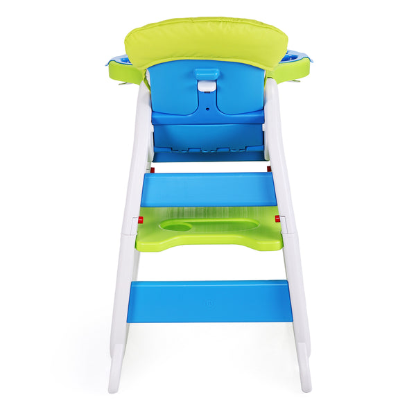 English Elm Multipurpose Adjustable Highchair For Babies & Toddlers - Safe, Washable, Colorful, And Versatile! Blue Polypropylene W2181p154926-giga