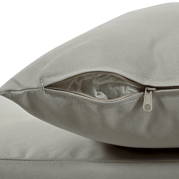 English Elm TOPMAX Outdoor Sun Bed Double Daybed with PE Rattan, 3-Position Recline, Thick Cushions & Trays Gray SP100015AAE