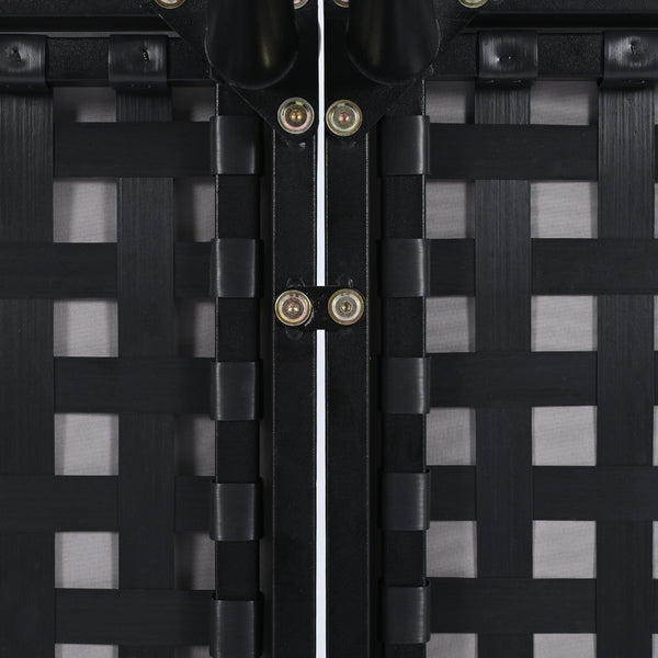 English Elm TOPMAX Modern Outdoor Daybed 2-in-1 Convertible Patio Chaise with Acacia Wood Side Tables, Washable Cushions, Sturdy Iron Frame Gray SP100013AAE