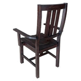 English Elm Vintage Java Slat Back Arm Chair (Set Of 2)