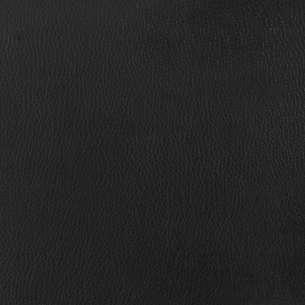 English Elm Black Padded Dining Chairs Set of 2 - Mid-Century ABS Shell, Chrome Legs, Cushioned Black Seat, 300lb Capacity B062P153714