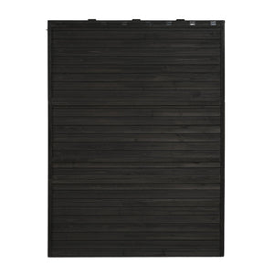 English Elm TOPMAX 78-inch Wooden Greenhouse Walk-In with 4 Skylights, 2 Folding Shelves & Anti-Fall Stability Black SP100017AAB