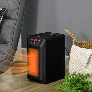 English Elm Electric Infrared Quartz Space Heater 1500w with Remote Timer and Overheat Shutoff W2225P155077