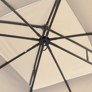 English Elm 10*12 FT Gazebo with Mosquito Net, CPAI-84 Fire Resistant Double Roof, Waterproof UV Outdoor Patio Shelter W2259P155187