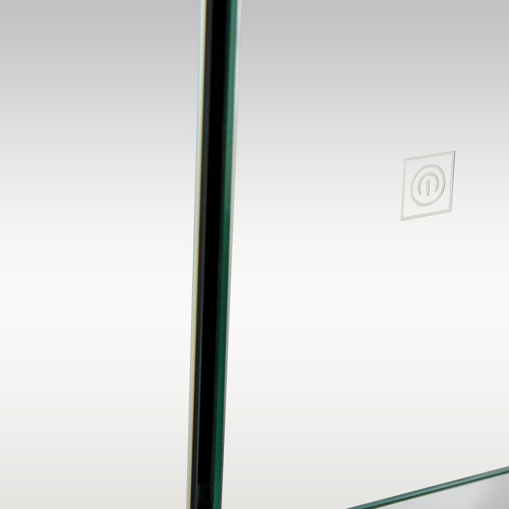 English Elm Kleankin Modern Led Lighted Medicine Cabinet With Mirror, Usb Charging, 3 Cupboards & Soft-Close Doors W2225P155073