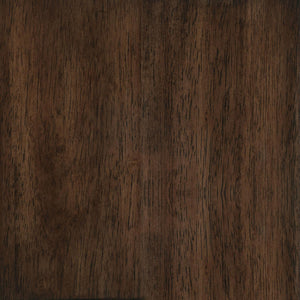 English Elm Dark Blue Vintage Mid-Century Accent Chair with Walnut Arms & Tapered Legs, Plush Upholstery B062P153760