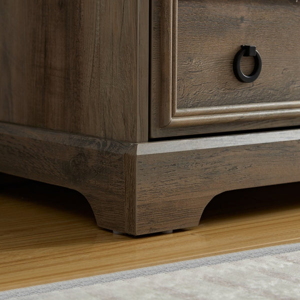 English Elm Modern 6-Drawer Dresser – Stylish Storage Solution For Bedroom & Hallway With Smooth-Glide Drawers W2275P149120