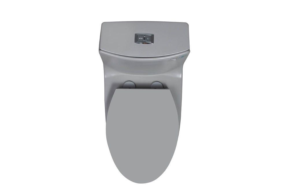 English Elm Soft-close Elongated Toilet Seat Glossy Black Antimicrobial Finish for Modern Bathrooms W1573108934