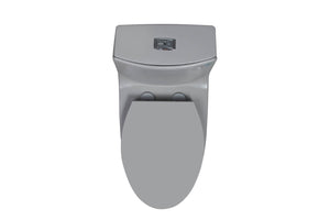 English Elm Soft-close Elongated Toilet Seat Glossy Black Antimicrobial Finish for Modern Bathrooms W1573108934