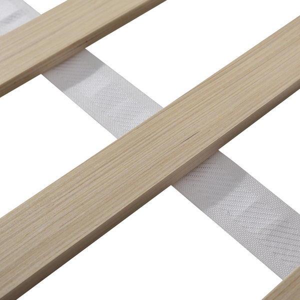 English Elm Full Upholstered Daybed with Trundle, Teddy Fleece Comfort, Bluetooth Speakers & Storage Arms for Cozy Sleepovers Pink SF000108AAH