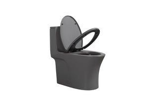 English Elm Soft-close Elongated Toilet Seat Set Antimicrobial Stain Resistant Transitional Bath Pair W1573S00081