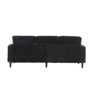 English Elm United We Win Chenille Sectional Sofa with Storage Ottoman and Dual Cup Holders W1568142742