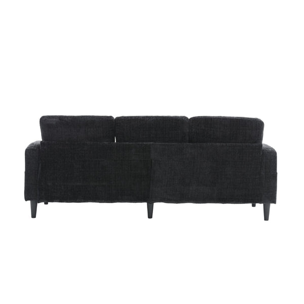English Elm United We Win Chenille Sectional Sofa with Storage Ottoman and Dual Cup Holders W1568142742