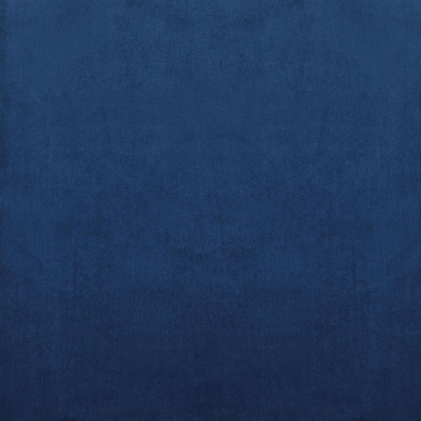 English Elm Blue Velvet Channel Tufted Chair with Gold Legs — Semi-Clamshell Back, Plush Wedge Seat for Glam Rooms B062P153756