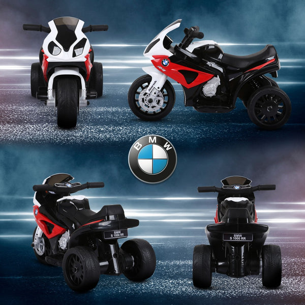 English Elm 6v Bmw Licensed Toddler Ride on Motorcycle Three Wheel Electric Toy with Lights W2225P155640