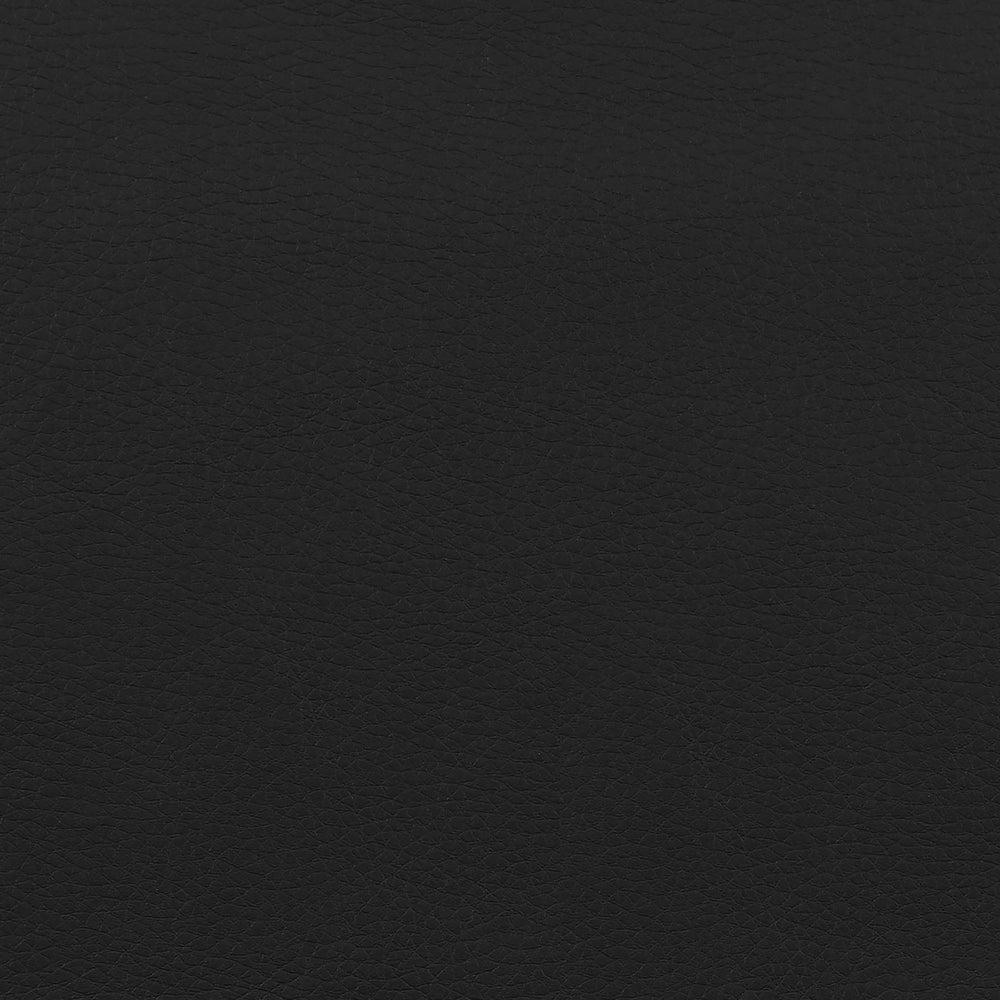 English Elm Black Office Chair with Casters - Modern Black Leatherette Swivel Seat, Height Adjustable, Silver Base (Ergonomic Comfort) B062P153803