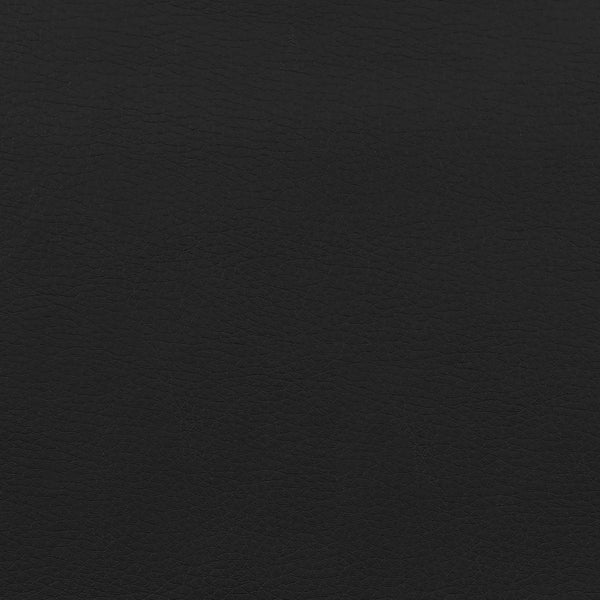 English Elm Black Office Chair with Casters - Modern Black Leatherette Swivel Seat, Height Adjustable, Silver Base (Ergonomic Comfort) B062P153803