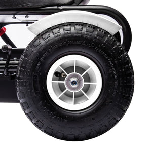 English Elm Youth Steel Frame Kick Scooter with Dual Caliper Brakes and 12 Inch Inflatable Tires W2225P155614