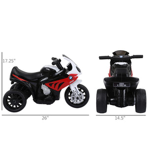 English Elm 6v Bmw Licensed Toddler Ride on Motorcycle Three Wheel Electric Toy with Lights W2225P155640