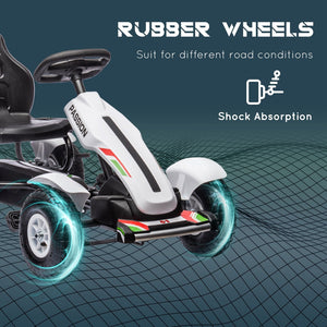 English Elm Youth Steel Frame Kick Scooter with Dual Caliper Brakes and 12 Inch Inflatable Tires W2225P155614