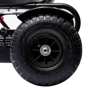 English Elm Youth Steel Frame Kick Scooter with Dual Caliper Brakes and 12 Inch Inflatable Tires W2225P155615