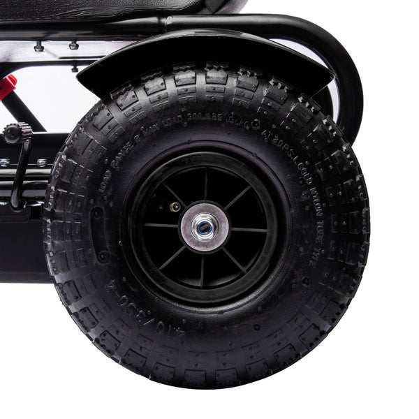 English Elm Youth Steel Frame Kick Scooter with Dual Caliper Brakes and 12 Inch Inflatable Tires W2225P155615