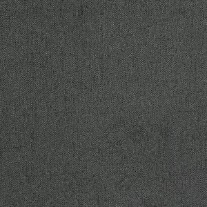 English Elm Grey Tufted Storage Ottoman with Hidden Interior, Linen-Look Upholstery, Black Legs, 33"W x 25"D x 19.5"H B062P153816