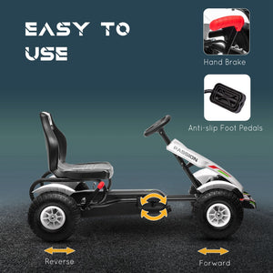 English Elm Youth Steel Frame Kick Scooter with Dual Caliper Brakes and 12 Inch Inflatable Tires W2225P155614
